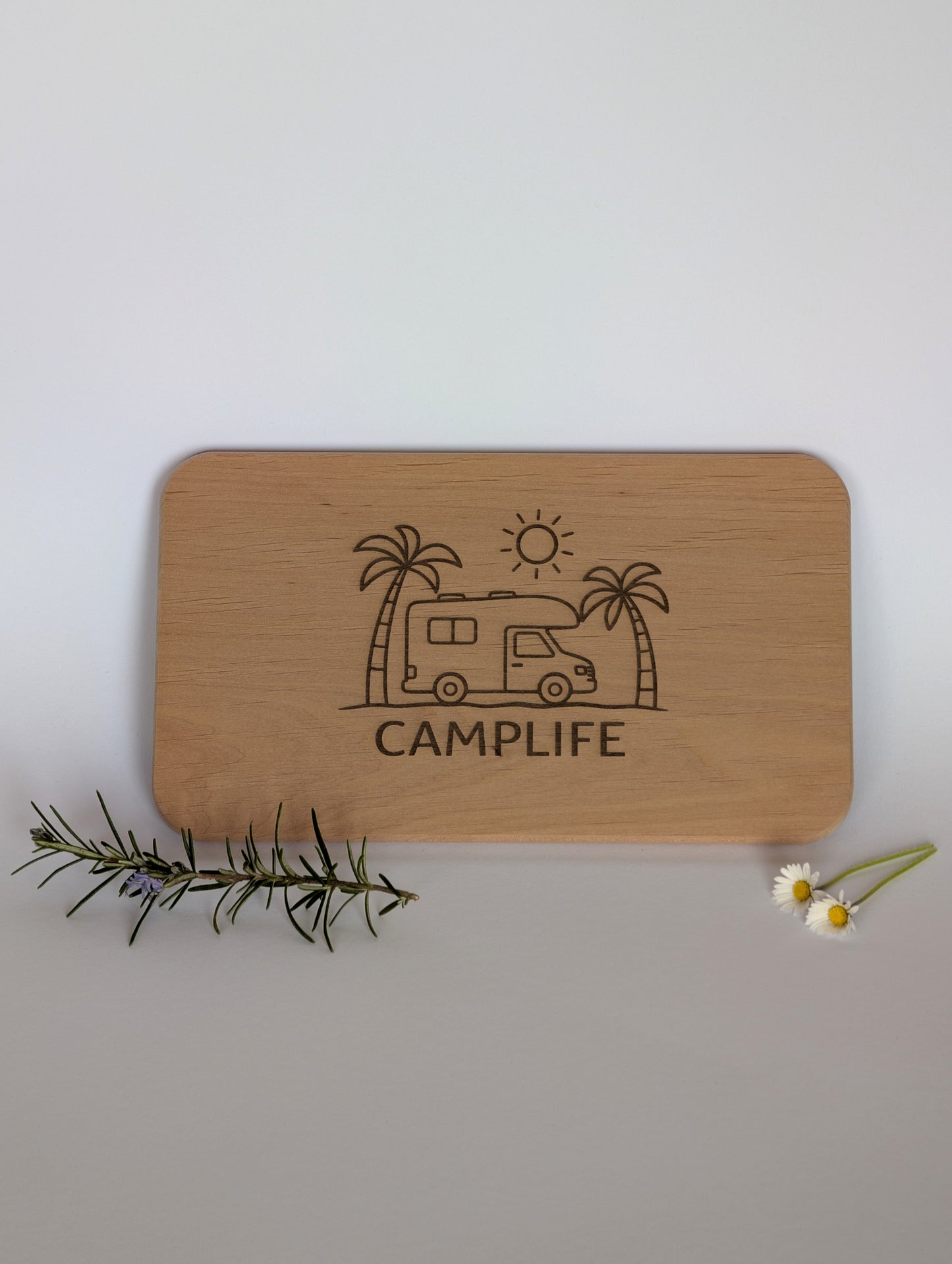 Holz Schneidebrett Camplife