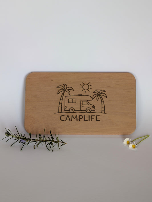 Holz Schneidebrett Camplife