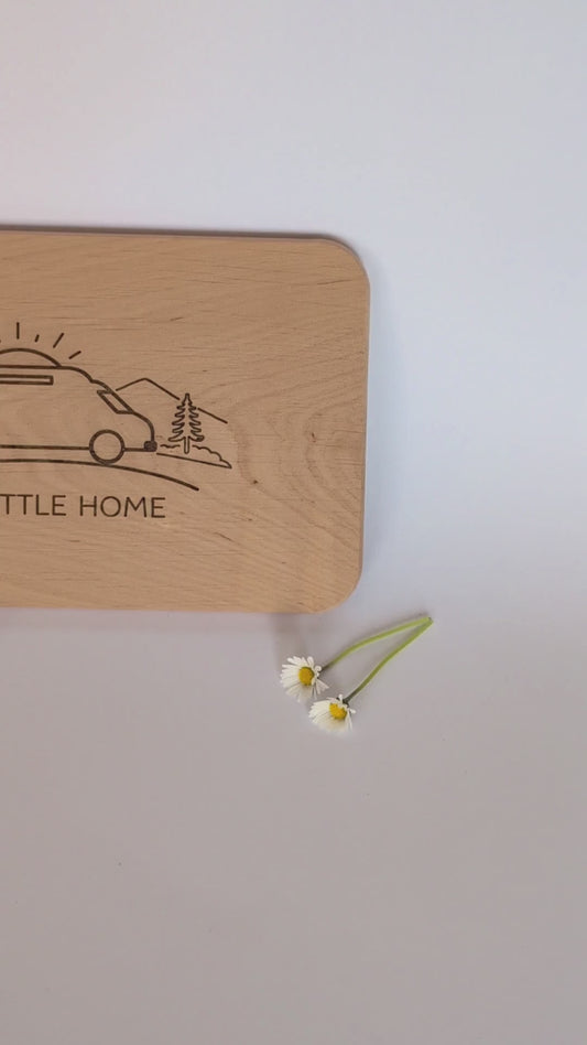 Holz Schneidebrett Camper Van