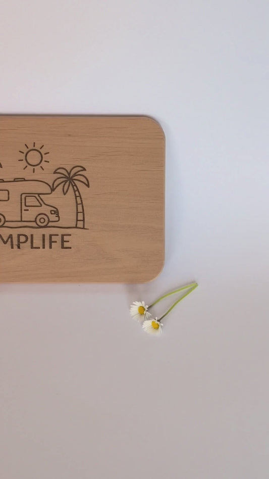 Holz Schneidebrett Camplife